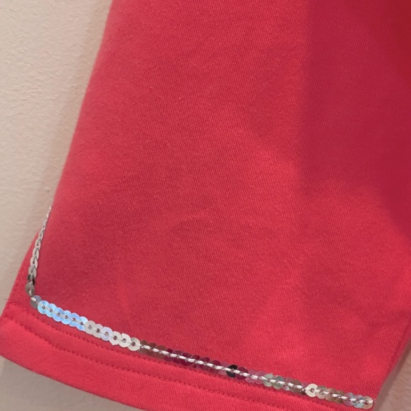 Quacker Factory Long Sleeve Tee Top with Sequins - Picture 3 of 7